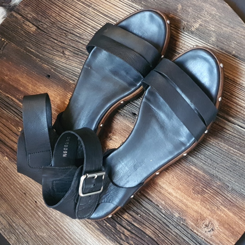 AGL Studded Leather Sandals